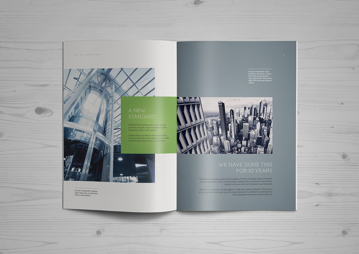 A4 Brochure - Catalog Mockup