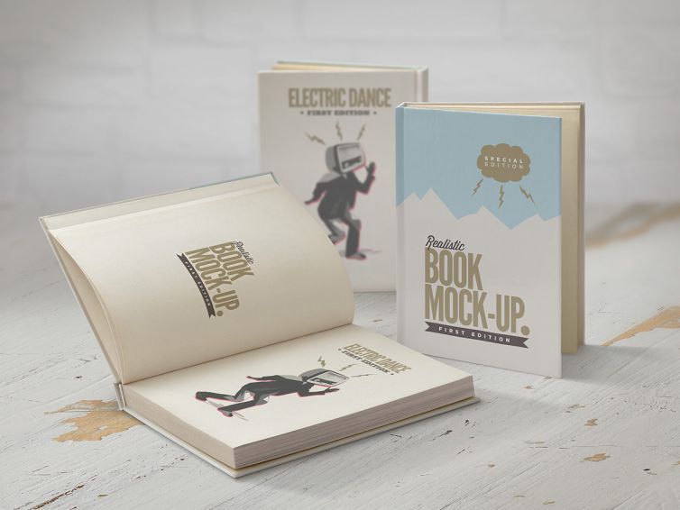 Book Mock-Up Set – 1