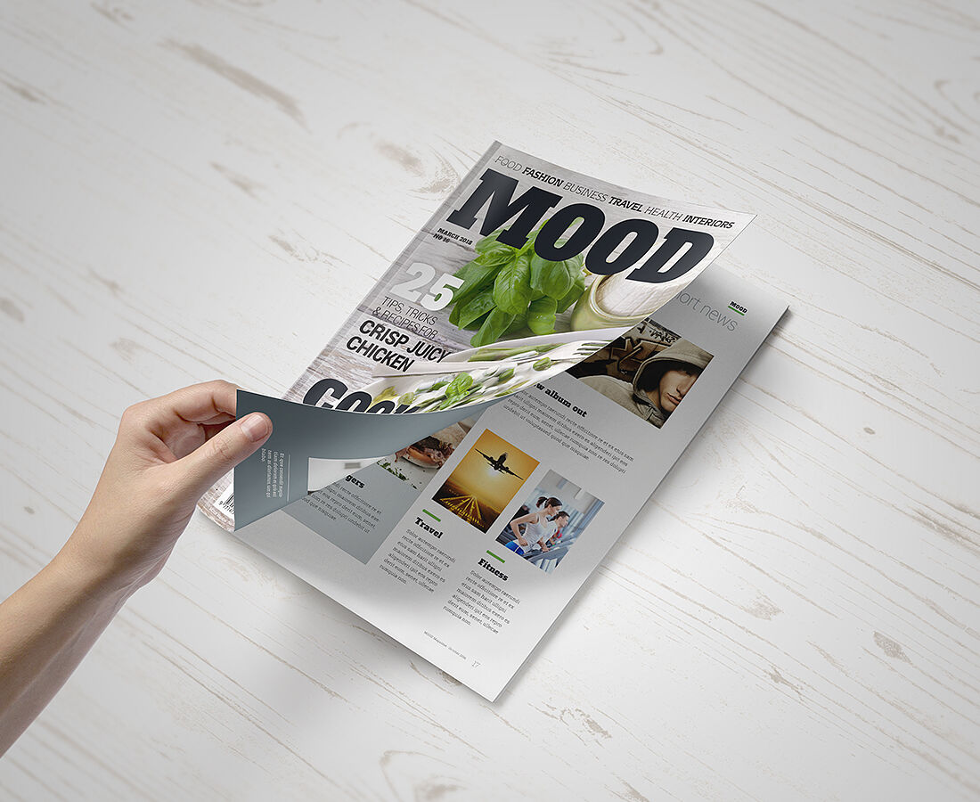 Magazine Mockup Set