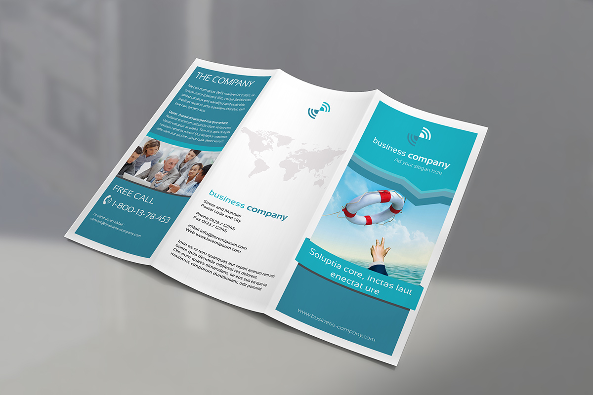 Trifold Brochure Mockup Freebie