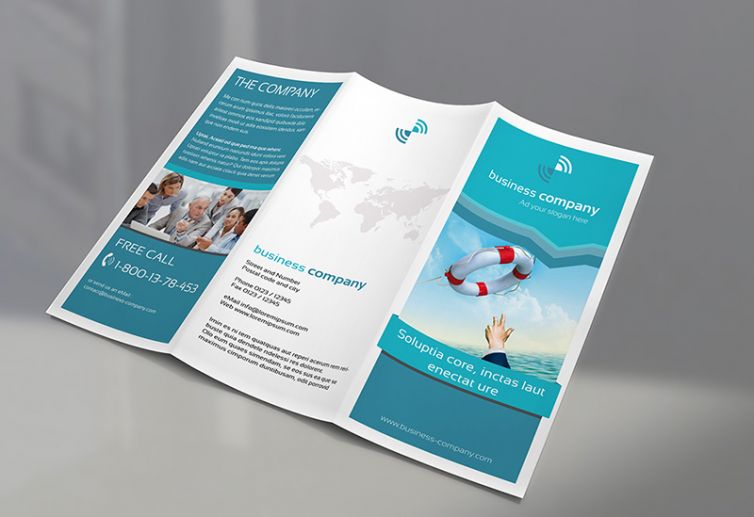 Trifold Brochure Mock-up