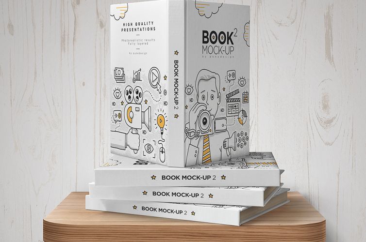 Book Mock-Up Set – 2