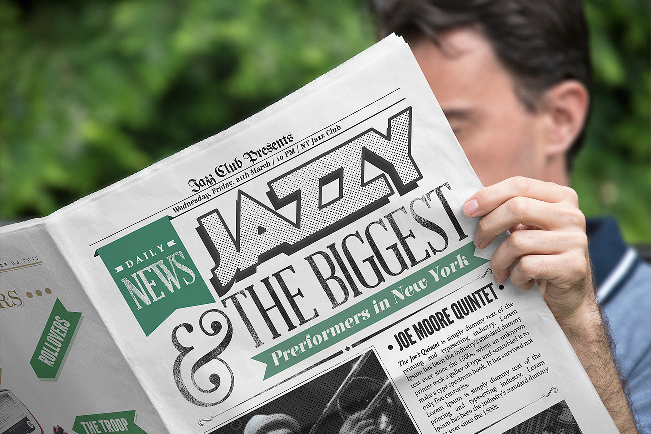 Newspaper Mockup