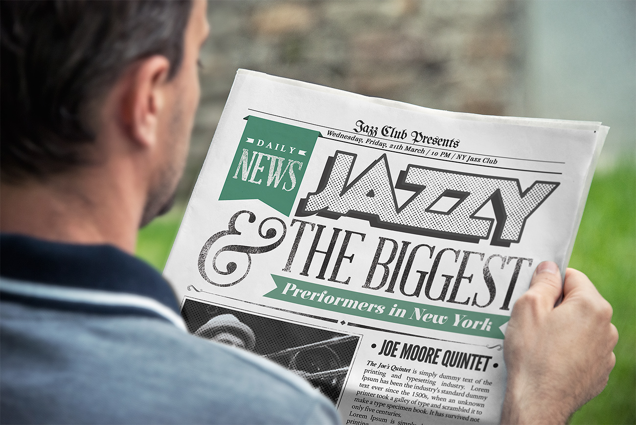 Newspaper Mockup