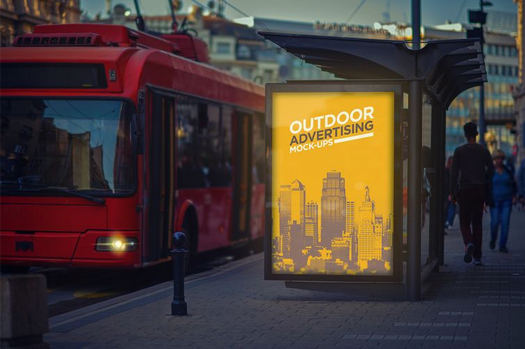 Outdoor Advertising Mock-Up Vol.1